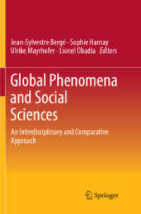 Global Phenomena and Social Sciences : An Interdisciplinary and Comparative Approach
