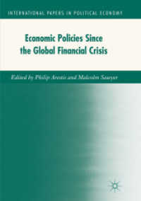 Economic Policies since the Global Financial Crisis (International Papers in Political Economy)