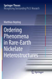Ordering Phenomena in Rare-Earth Nickelate Heterostructures (Springer Theses)