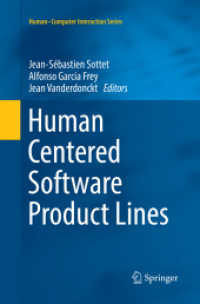 Human Centered Software Product Lines (Human-computer Interaction Series)