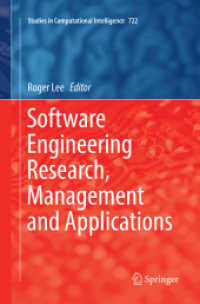 Software Engineering Research, Management and Applications (Studies in Computational Intelligence)