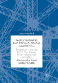 Family Business and Technological Innovation : Empirical Insights from the Italian Pharmaceutical Industry