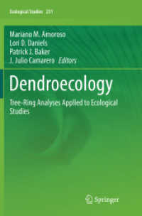 Dendroecology : Tree-Ring Analyses Applied to Ecological Studies (Ecological Studies)
