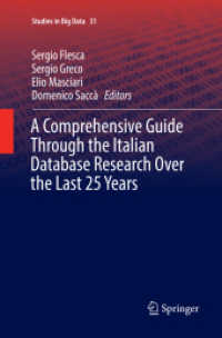 A Comprehensive Guide through the Italian Database Research over the Last 25 Years (Studies in Big Data)