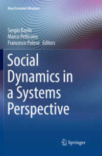 Social Dynamics in a Systems Perspective (New Economic Windows)