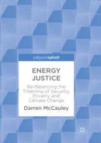 Energy Justice : Re-Balancing the Trilemma of Security, Poverty and Climate Change