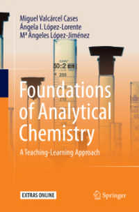 Foundations of Analytical Chemistry : A Teaching-Learning Approach