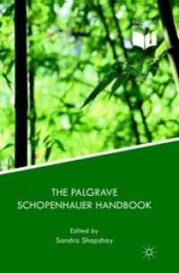 The Palgrave Schopenhauer Handbook (Palgrave Handbooks in German Idealism)