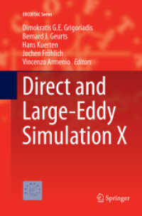 Direct and Large-Eddy Simulation X (Ercoftac Series)