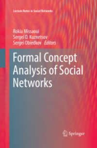 Formal Concept Analysis of Social Networks (Lecture Notes in Social Networks)
