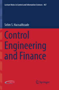Control Engineering and Finance (Lecture Notes in Control and Information Sciences)