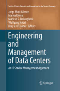 Engineering and Management of Data Centers : An IT Service Management Approach (Service Science: Research and Innovations in the Service Economy)
