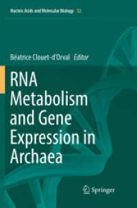 RNA Metabolism and Gene Expression in Archaea (Nucleic Acids and Molecular Biology)