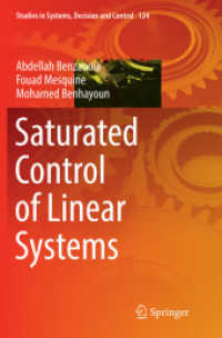 Saturated Control of Linear Systems (Studies in Systems, Decision and Control)