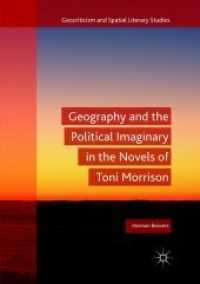 Geography and the Political Imaginary in the Novels of Toni Morrison (Geocriticism and Spatial Literary Studies)
