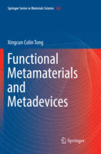 Functional Metamaterials and Metadevices (Springer Series in Materials Science)