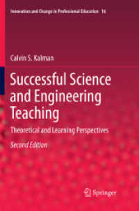 Successful Science and Engineering Teaching : Theoretical and Learning Perspectives (Innovation and Change in Professional Education) （2ND）