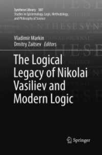 The Logical Legacy of Nikolai Vasiliev and Modern Logic (Synthese Library)