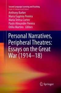 Personal Narratives, Peripheral Theatres: Essays on the Great War (1914-18) (Issues in Literature and Culture)