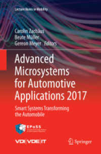 Advanced Microsystems for Automotive Applications 2017 : Smart Systems Transforming the Automobile (Lecture Notes in Mobility)