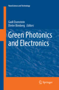 Green Photonics and Electronics (Nanoscience and Technology)