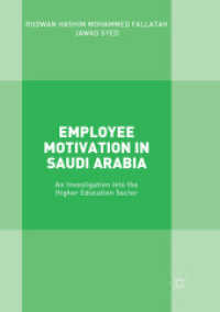 Employee Motivation in Saudi Arabia : An Investigation into the Higher Education Sector