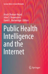 Public Health Intelligence and the Internet (Lecture Notes in Social Networks)