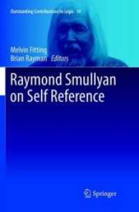 Raymond Smullyan on Self Reference (Outstanding Contributions to Logic)