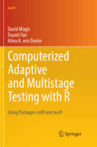 Computerized Adaptive and Multistage Testing with R : Using Packages catR and mstR (Use R!)