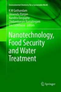 Nanotechnology, Food Security and Water Treatment (Environmental Chemistry for a Sustainable World)