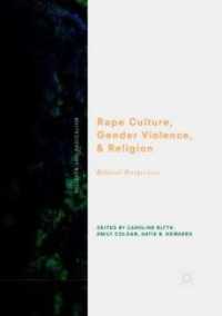 Rape Culture, Gender Violence, and Religion : Biblical Perspectives (Religion and Radicalism)
