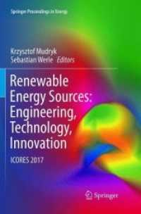 Renewable Energy Sources: Engineering, Technology, Innovation : ICORES 2017 (Springer Proceedings in Energy)