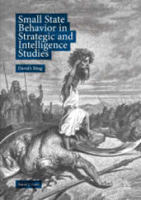 Small State Behavior in Strategic and Intelligence Studies : David's Sling （2019）