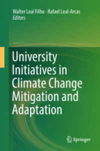 University Initiatives in Climate Change Mitigation and Adaptation