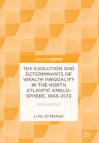 The Evolution and Determinants of Wealth Inequality in the North Atlantic Anglo-Sphere, 1668-2013 : Push and Pull