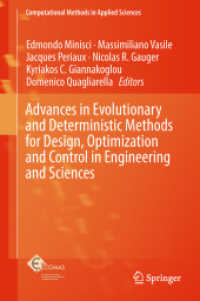 Advances in Evolutionary and Deterministic Methods for Design, Optimization and Control in Engineering and Sciences (Computational Methods in Applied Sciences)