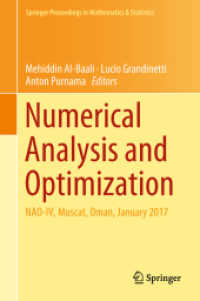Numerical Analysis and Optimization : NAO-IV, Muscat, Oman, January 2017 (Springer Proceedings in Mathematics & Statistics)