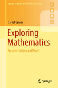 Exploring Mathematics : Problem-Solving and Proof (Springer Undergraduate Mathematics Series)