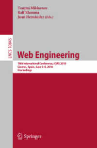 Web Engineering : 18th International Conference, ICWE 2018, Cáceres, Spain, June 5-8, 2018, Proceedings (Information Systems and Applications, incl. Internet/web, and Hci)