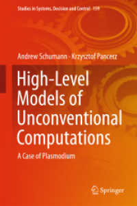 High-Level Models of Unconventional Computations : A Case of Plasmodium (Studies in Systems, Decision and Control)