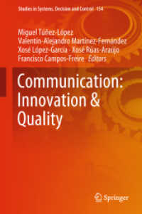 Communication: Innovation & Quality (Studies in Systems, Decision and Control)