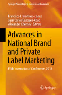 Advances in National Brand and Private Label Marketing : Fifth International Conference, 2018 (Springer Proceedings in Business and Economics)