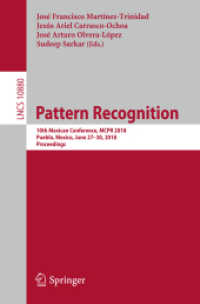 Pattern Recognition : 10th Mexican Conference, MCPR 2018, Puebla, Mexico, June 27-30, 2018, Proceedings (Lecture Notes in Computer Science)