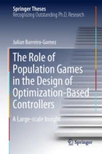 The Role of Population Games in the Design of Optimization-Based Controllers : A Large-scale Insight (Springer Theses)