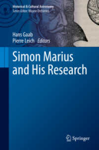 Simon Marius and His Research (Historical & Cultural Astronomy) （2018）