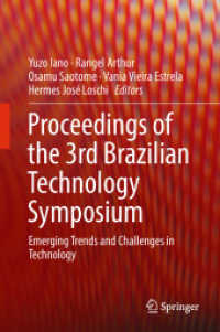 Proceedings of the 3rd Brazilian Technology Symposium : Emerging Trends and Challenges in Technology