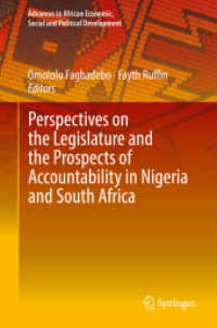 Perspectives on the Legislature and the Prospects of Accountability in Nigeria and South Africa (Advances in African Economic, Social and Political Development)
