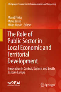 The Role of Public Sector in Local Economic and Territorial Development : Innovation in Central, Eastern and South Eastern Europe (Eai/springer Innovations in Communication and Computing)