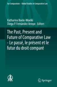 The Past, Present and Future of Comparative Law - Le passé, le présent et le futur du droit comparé : Ceremony of 15 May 2017 in Honour of 5 Great Comparatists - Cérémonie du 15 mai 2017 en l'honneur de 5 grands comparatistes