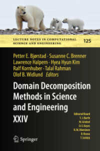 Domain Decomposition Methods in Science and Engineering XXIV (Lecture Notes in Computational Science and Engineering)
